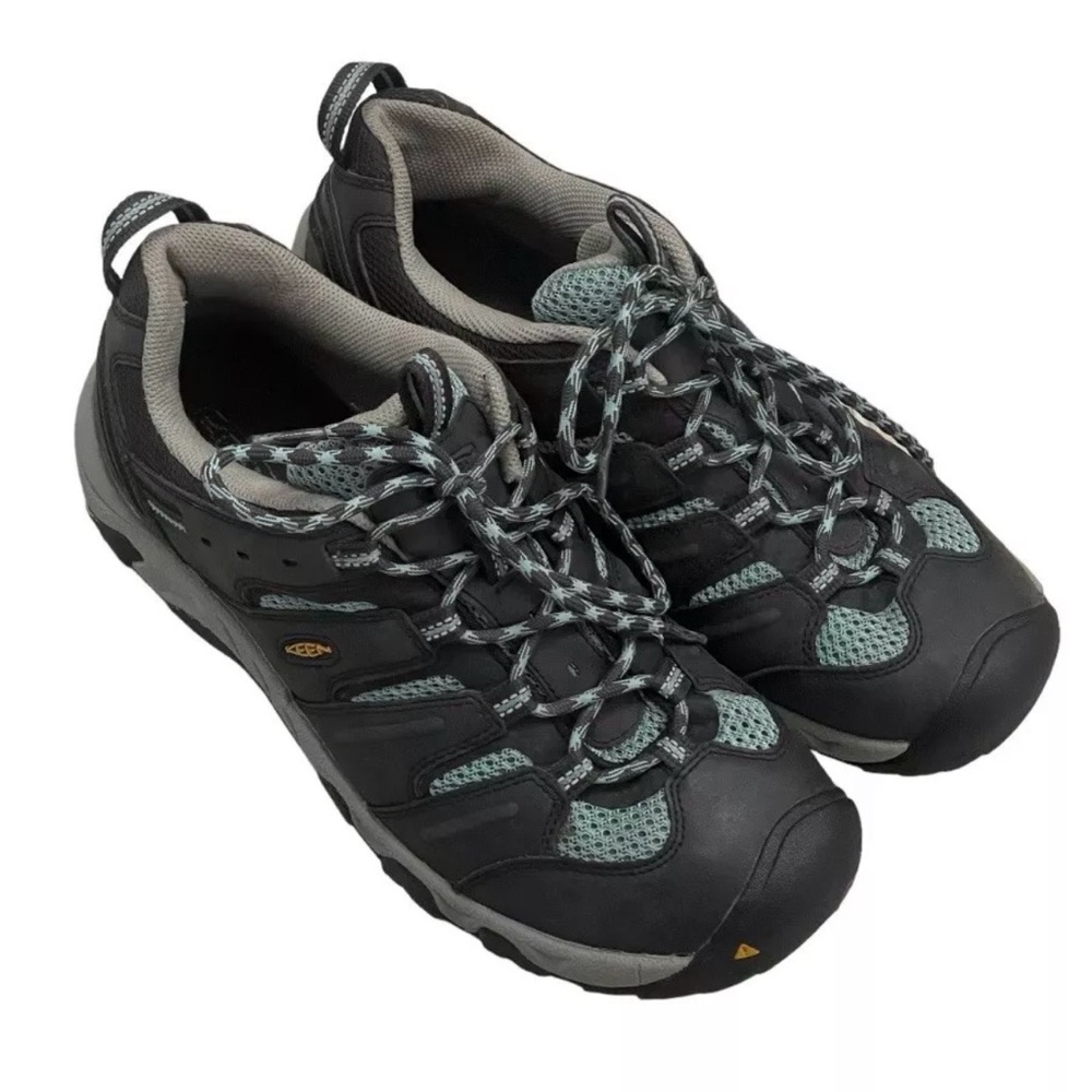 Keen Black and Gray Athletic Hiking Shoes EUC Size 11